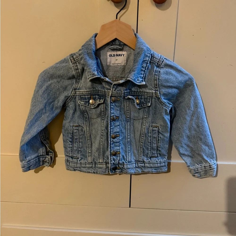 Old Navy Kids Light Wash Denim Jacket